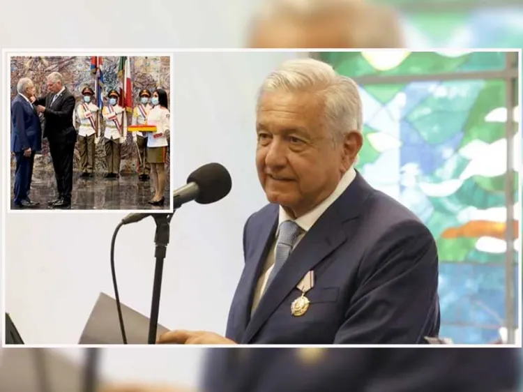 Hace llamado AMLO desde Cuba para que EU termine con bloqueo a la isla