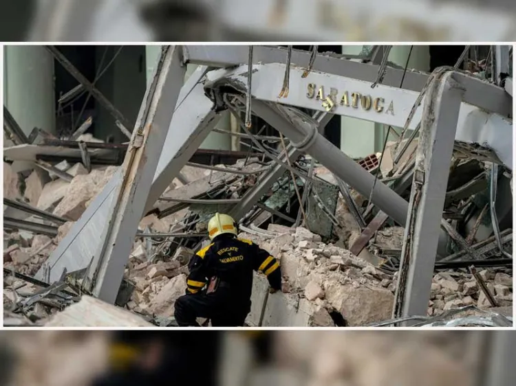 Aumenta a 30 el número de muertos por explosión de hotel Saratoga