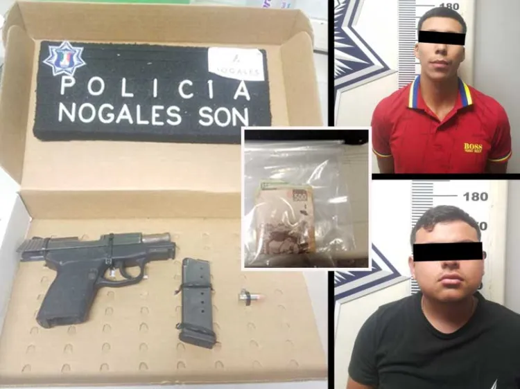 Detienen a presuntos asaltantes de gasolinera