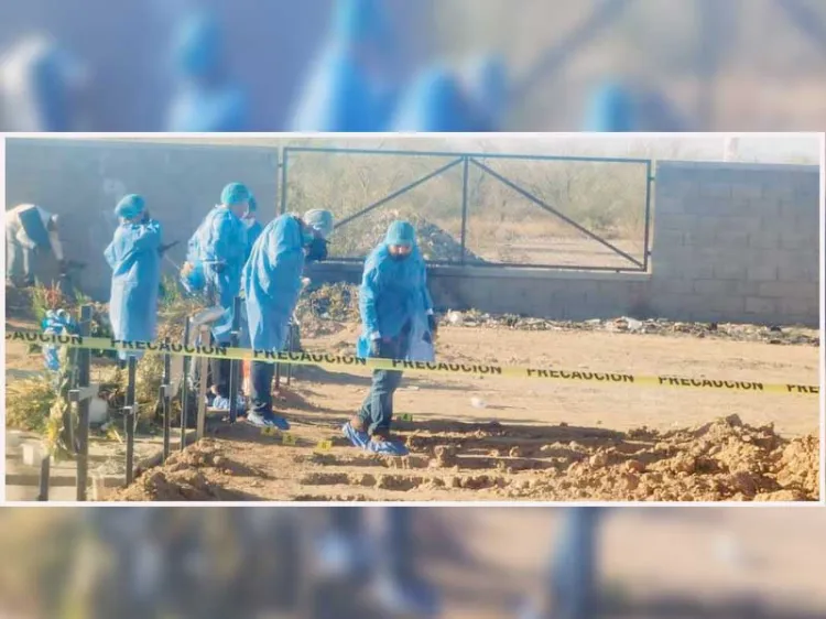 Ejecutan a mujer en panteón y la arrojan en fosa en Caborca
