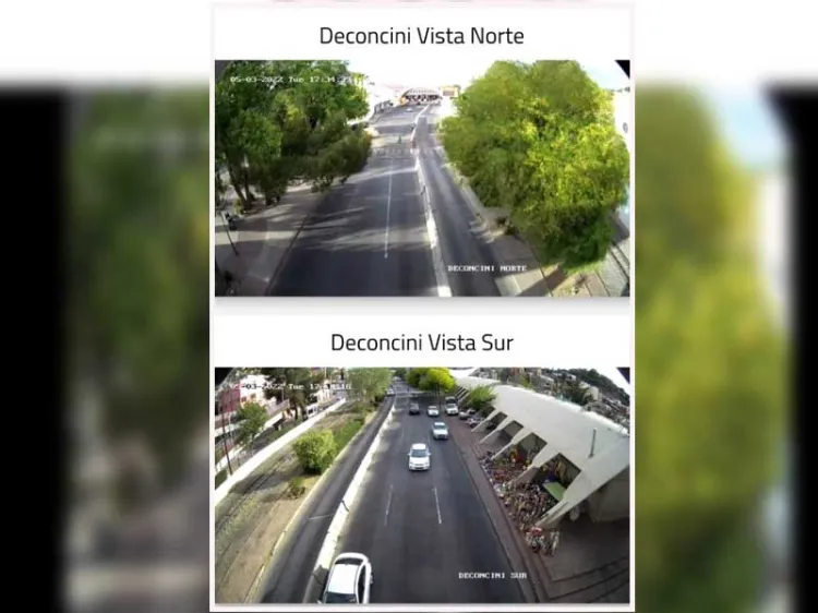 Instalan cámaras de última generación en garita principal