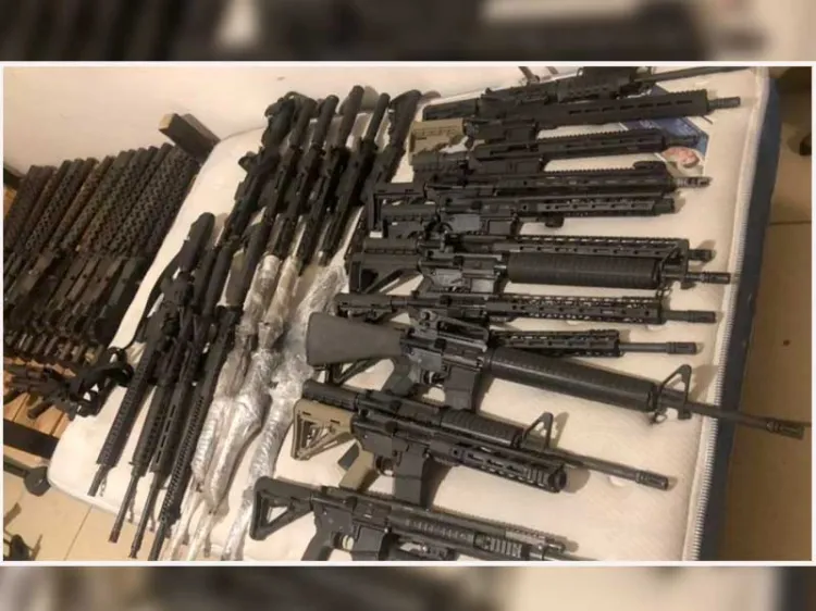 Decomisa FGR armas, cartuchos y droga en una semana
