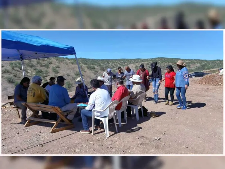 Bendicen tierras apaches