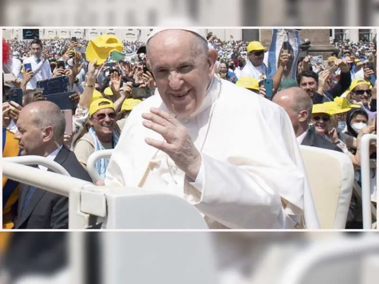 Bromea Papa con sacerdotes mexicanos; pide tequila para el dolor de rodilla