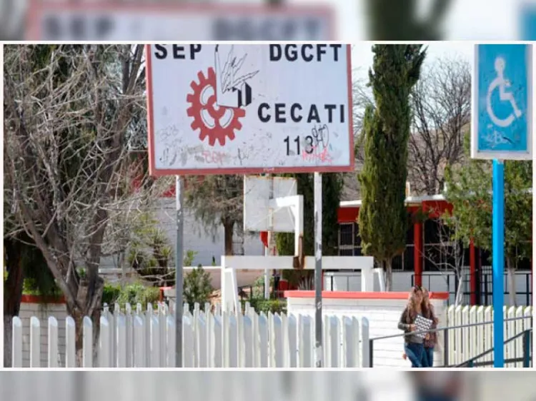 Reportan daños en el CECATI 118; no se llevan nada