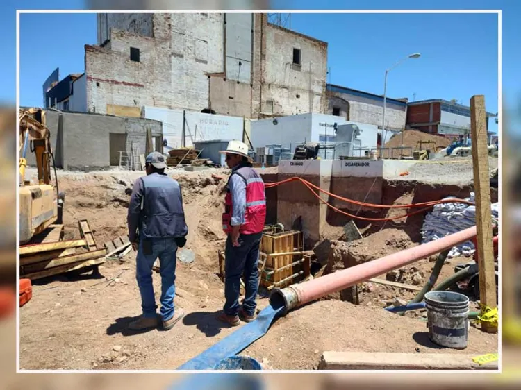 Supervisan obras financiadas en esta frontera