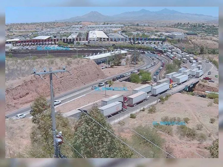 Realizan simulacro en garitas fronterizas