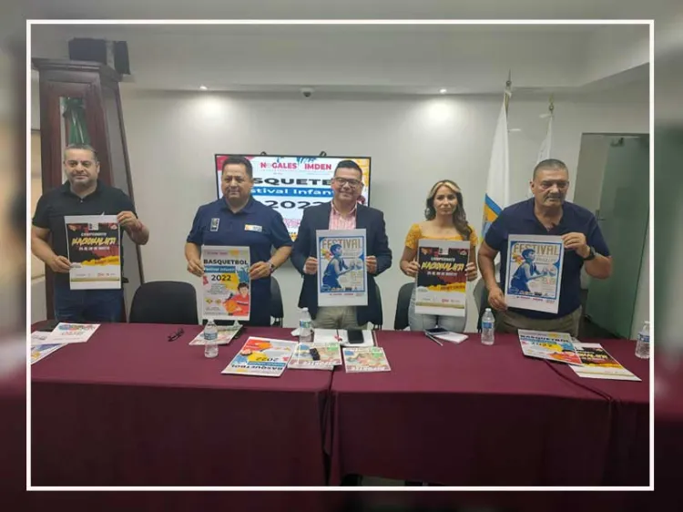 Arranca Festival Infantil de Baloncesto de Sonora en Nogales