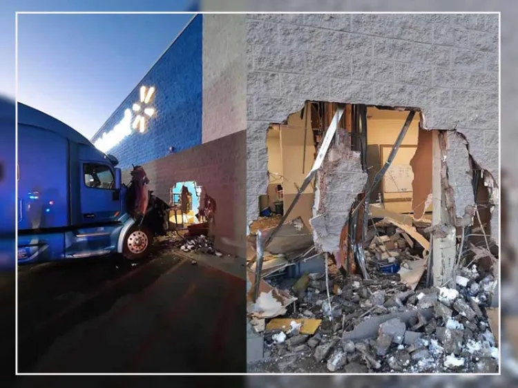 Estrella su trailer intencionalmente contra comercio en Az