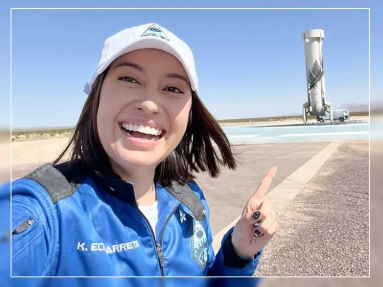 Conquista la mexicana Katya Echazarreta frontera espacial