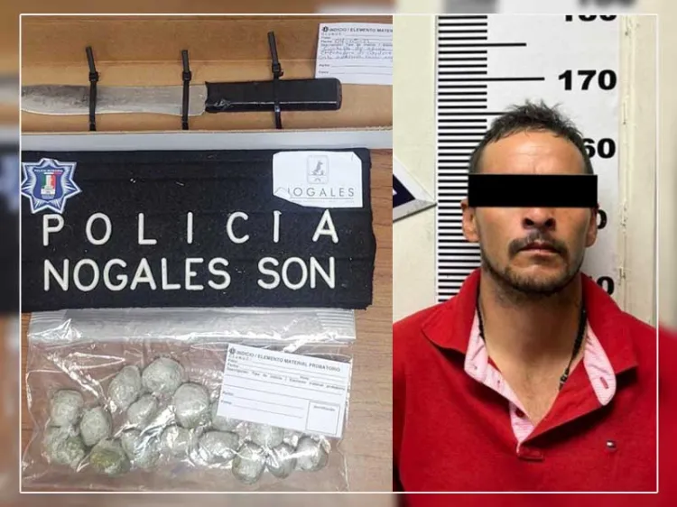 Arrestan a narcomenudista en La Mesa