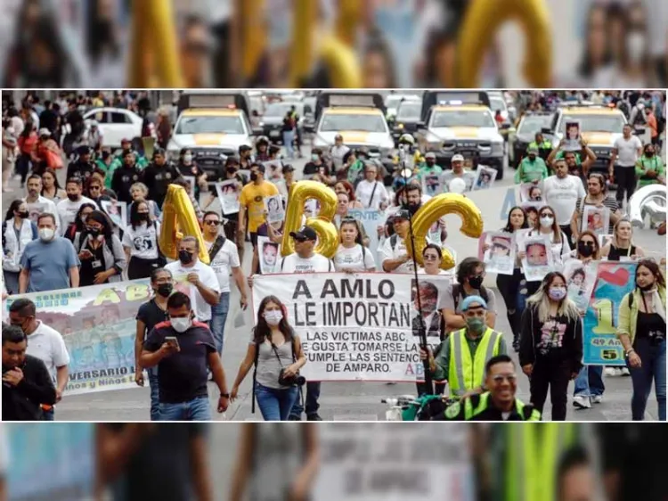 ¡Justicia ABC! Claman miles en marcha a 13 Años de incendio