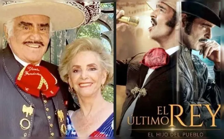 Denuncia Cuquita, viuda de Vicente Fernández, a Televisa por violencia de género