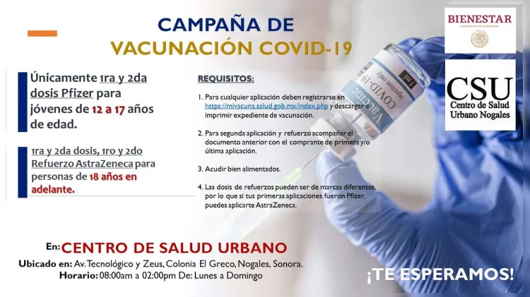 Siguen con aplicación de vacunas contra Covid-19