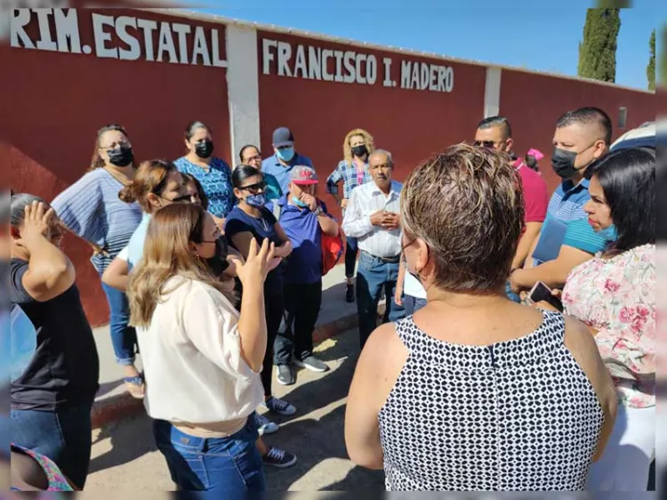 Habilitan energía eléctrica en escuela Francisco I. Madero