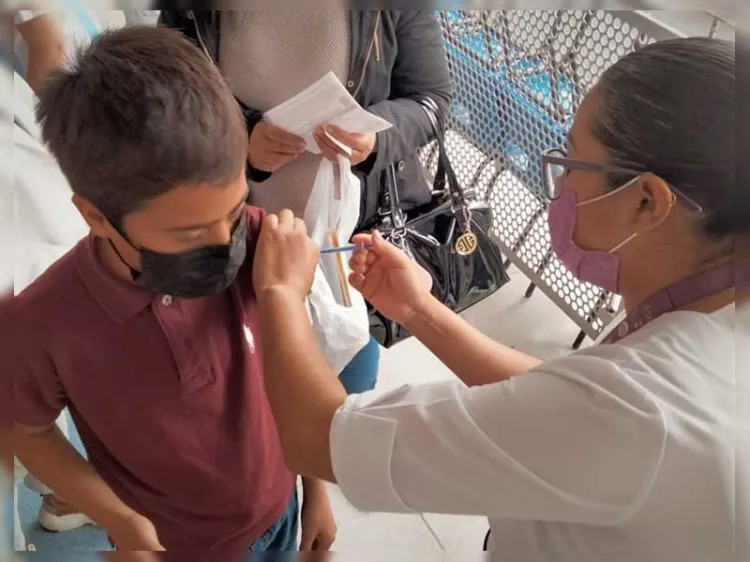 Inicia lunes vacunación en niños en Sonora