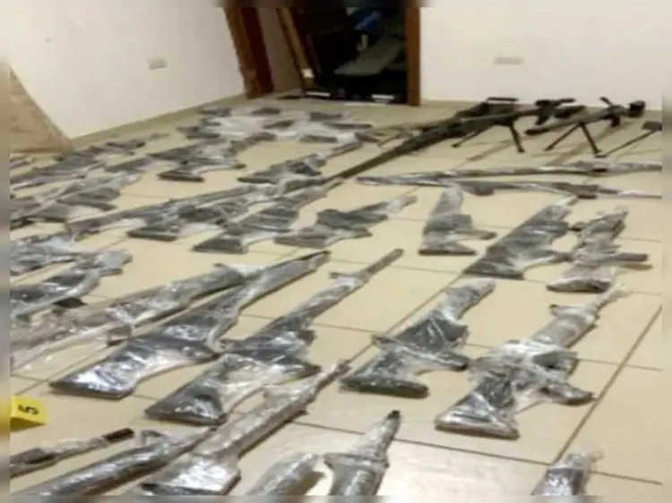 Asegura FGR Sonora 87 armas en dos semanas