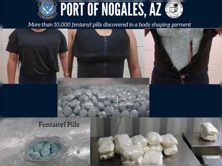 Siguen decomisos de cargamentos de fentanilo
