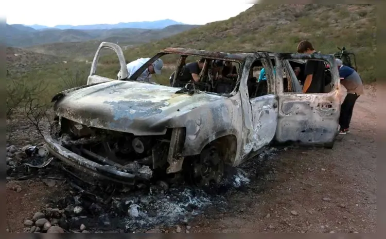 Confirma video que 5 integrantes de los LeBarón fueron quemados durante ataque en 2019