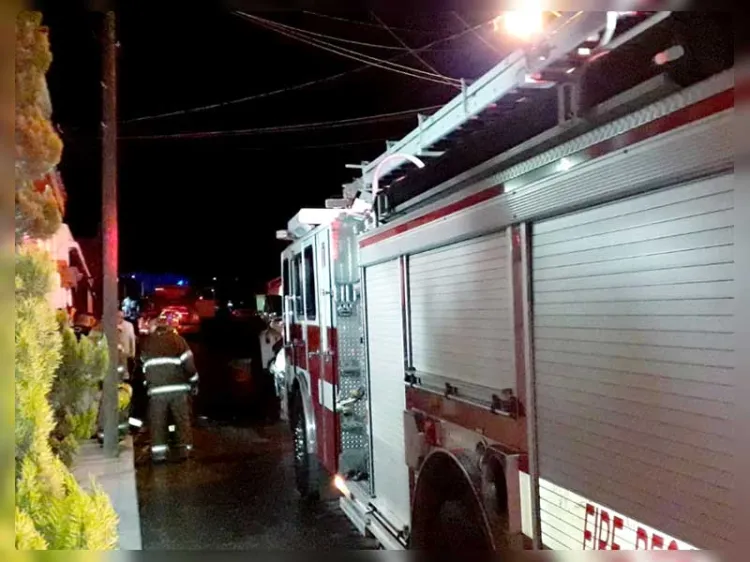 Explota aire acondicionado y provoca incendio en vivienda