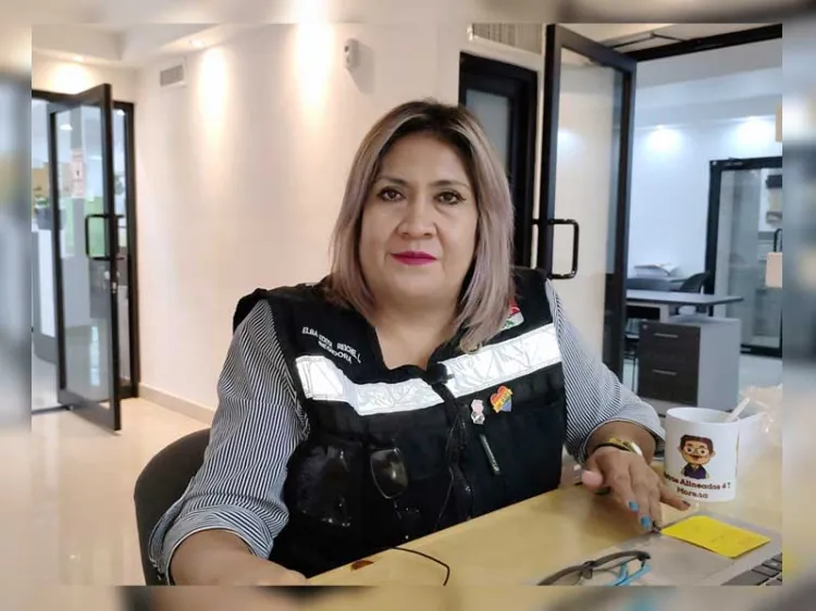 Atiende regidora Edith Reichel problemática de alumbrado público