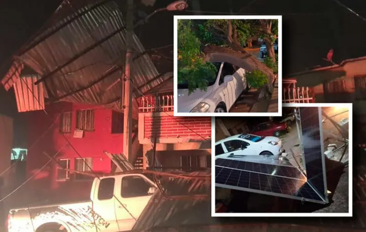 Genera tormenta cuantiosos daños