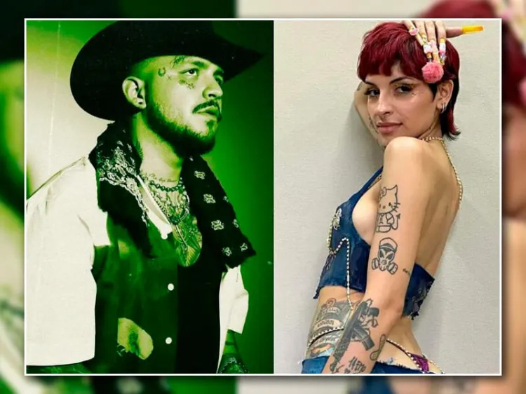 Christian Nodal publica piropo en redes, ¿estaba dirigido a Cazzu?