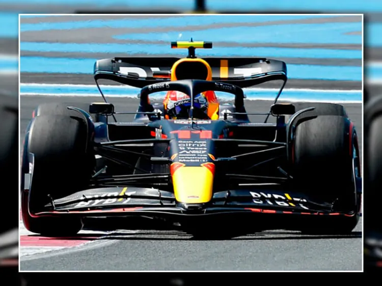 ‘Checo’ Pérez no mejora; décimo en segunda práctica en Francia