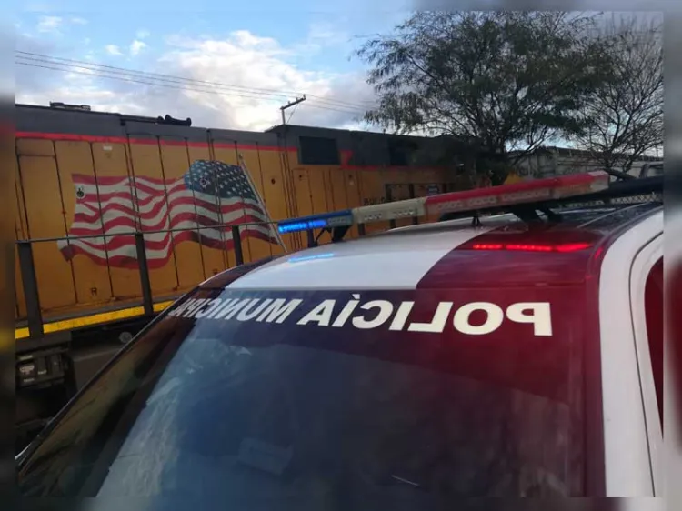 Evitan robo de cobre de vagones del tren