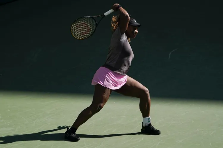Serena en el acto final