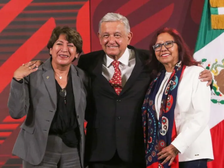 Me voy contenta: Delfina Gómez se despide de la SEP