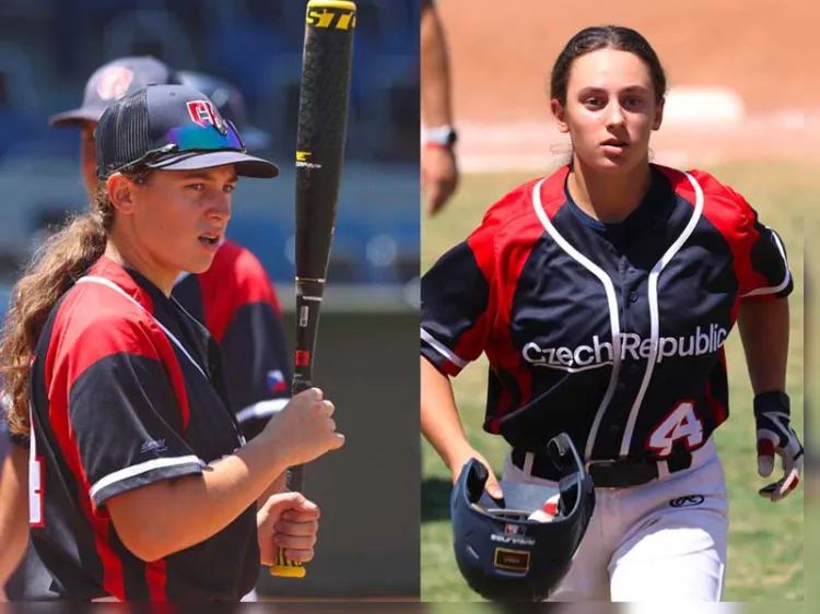 Ella es la única mujer en la Copa del Mundo de Beisbol Varonil