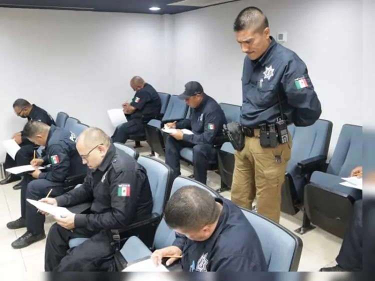 Compiten agentes de SP por ascenso a Policía Tercero