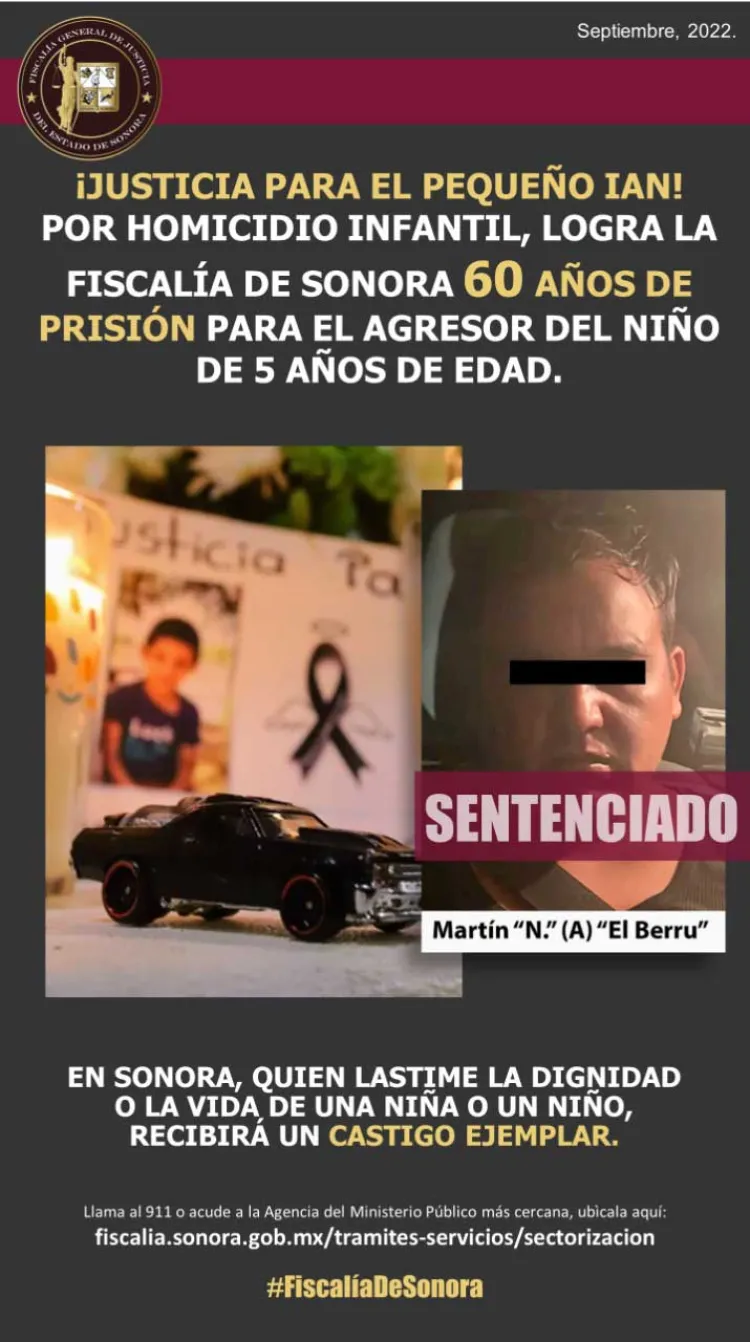 ¡Justicia para el pequeño Ian!