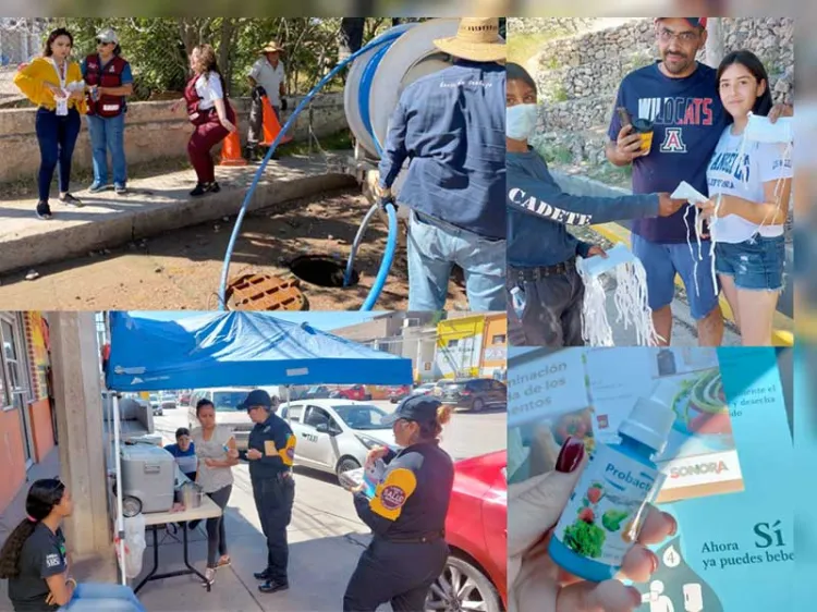 Realizan operativo para prevenir las enfermedades estomacales