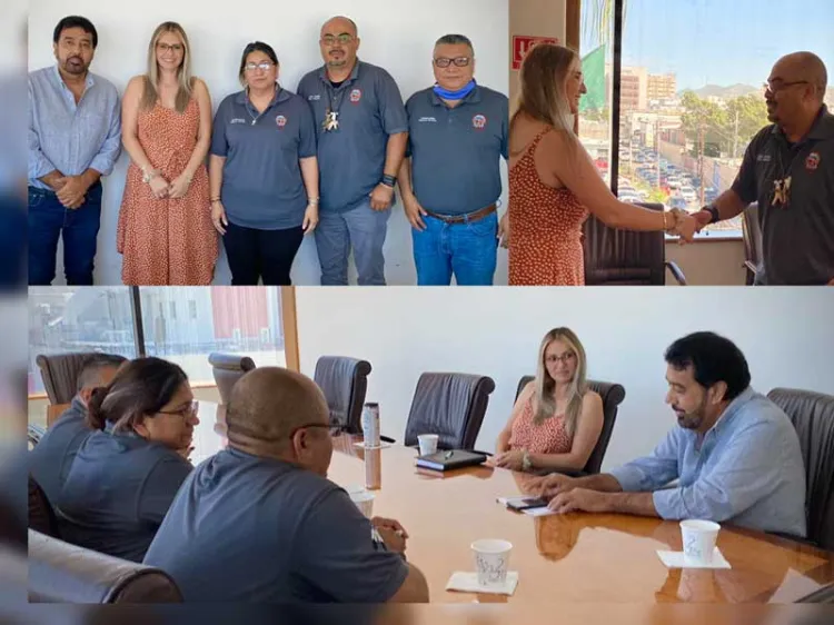 Tienen apaches acercamiento con legisladores