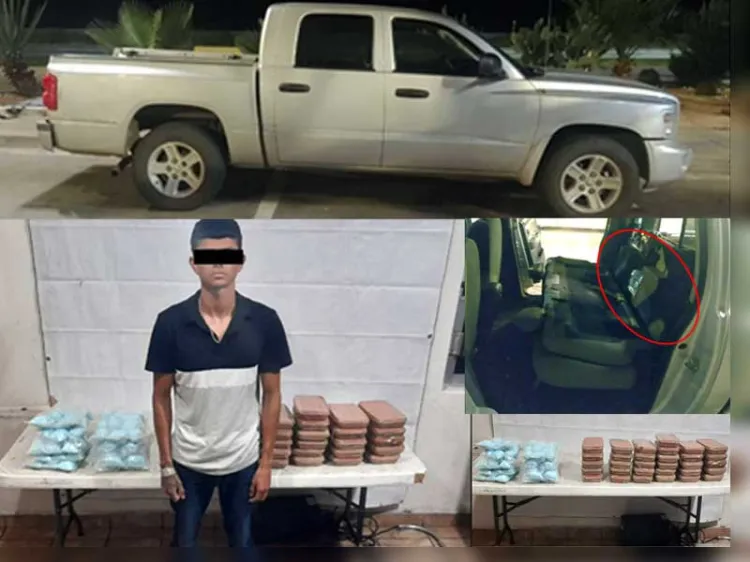 Apresa Sedena a persona en posesión de narcóticos