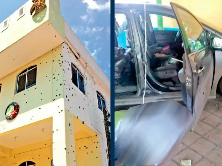 Ataque contra Ayuntamiento de San Miguel Totolapan deja 20 muertos