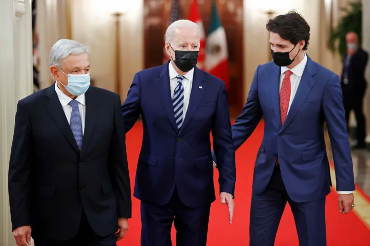 Busca “convivencia familiar” AMLO con Biden y Trudeau en México