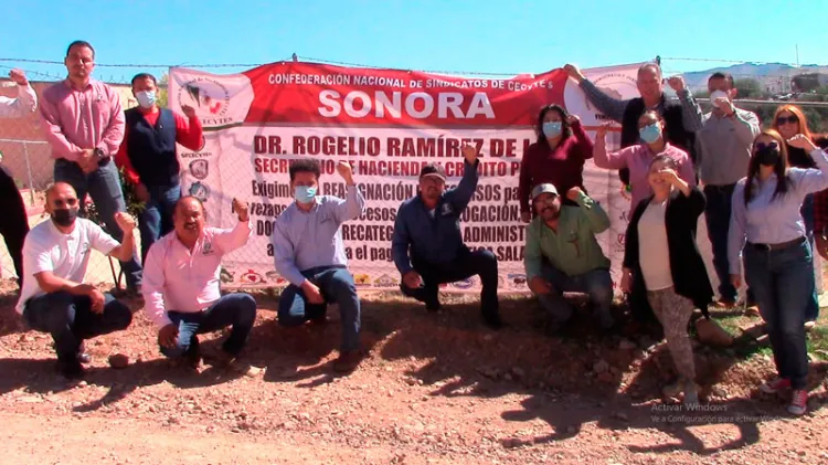 Trabajador de Cecytes Nogales se suman a paro nacional