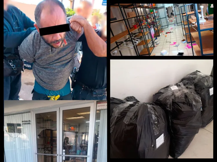 Capturan a ladrón en pleno atraco