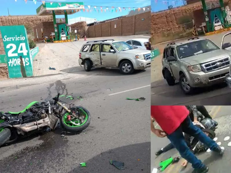Fallece motociclista en accidente