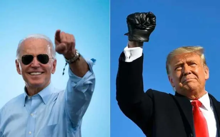 Preparan Biden y Trump sus discursos a días de las elecciones intermedias de EU