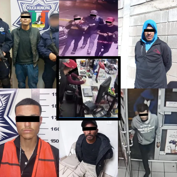 Capturan a banda de asaltantes