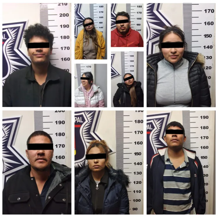 Escandalizan en vía pública y terminan arrestados