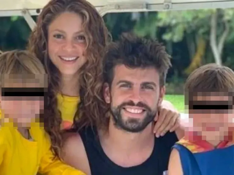 Llegan a un acuerdo Shakira y Piqué con sus hijos