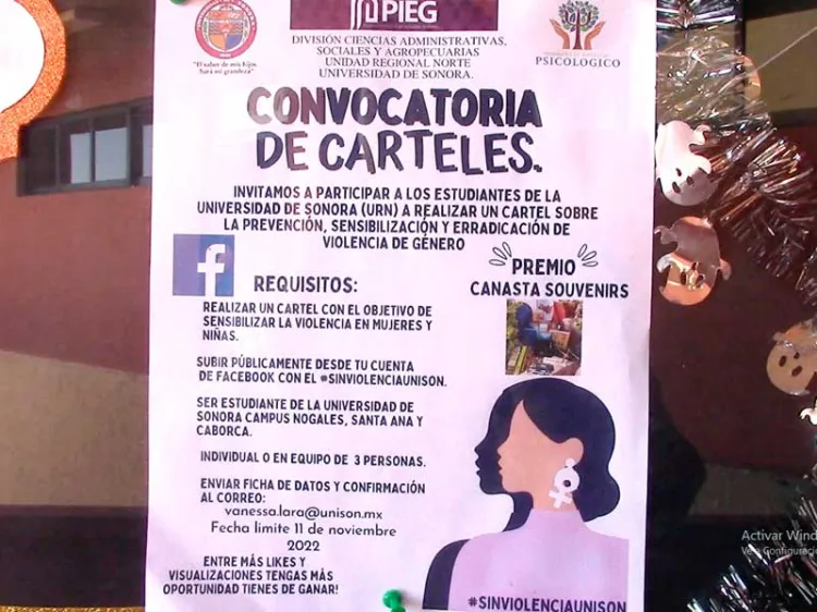 Convocan crear conciencia sobre violencia contra la mujer