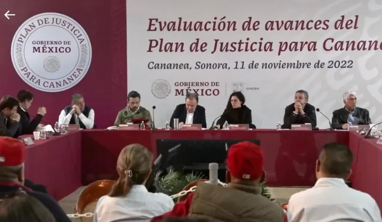 Presentan avances del Plan de Justicia para Cananea