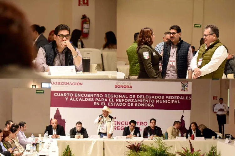 Asiste Juan Gim a IV reunión de alcaldes y delegados federales