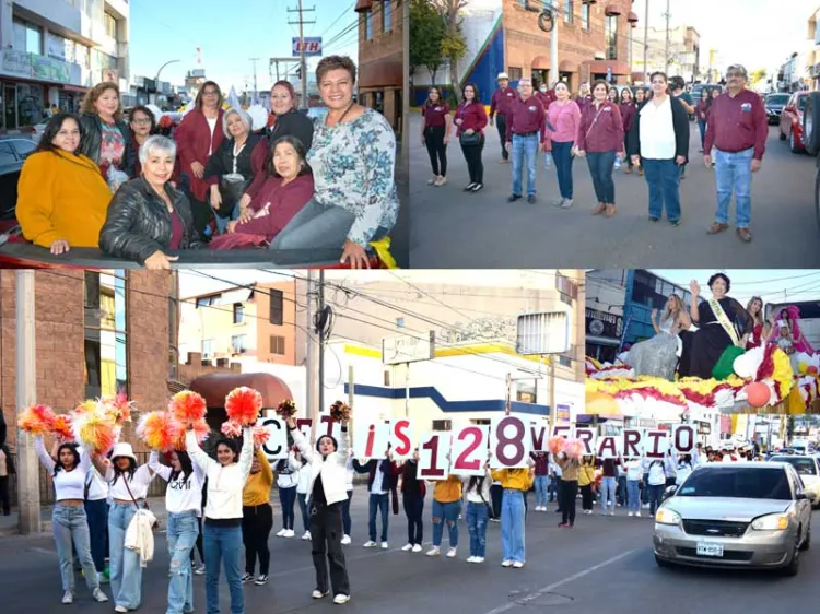 Celebra Cetis 128 40 aniversario con desfile y lluvia de estrellas